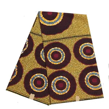 

2020 Best Selling african wax fabric High Quality veritable Ankara wax flower prints fabric african Nigeria wax
