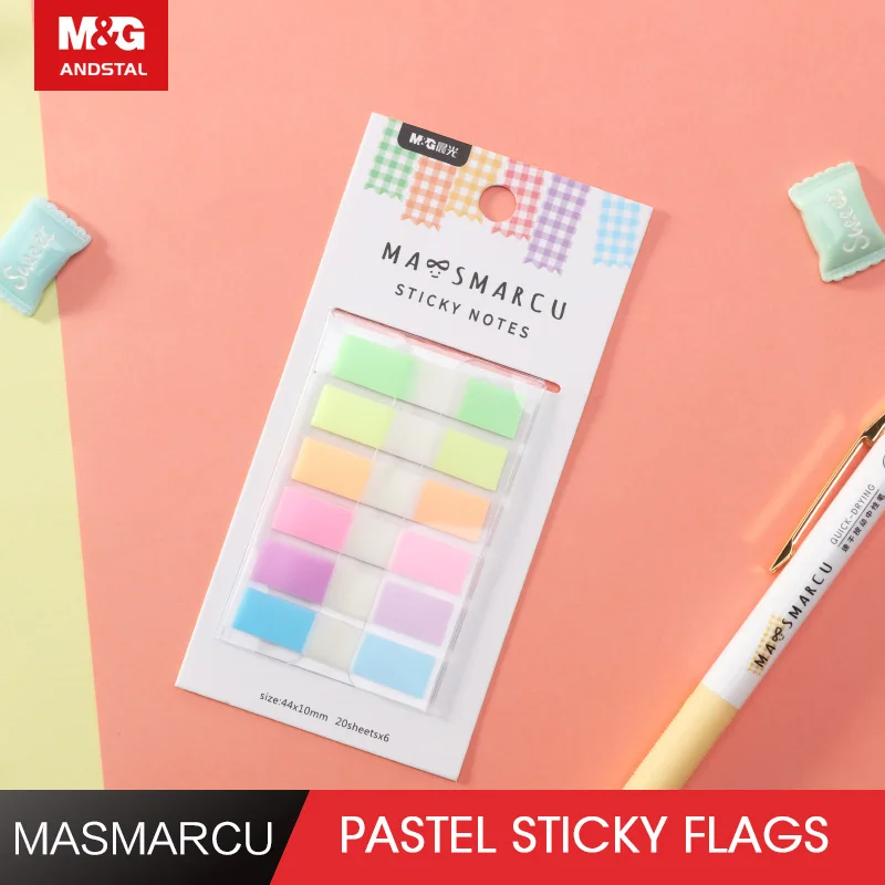 600 Neon Fluorescent Sticky Post Its Index Tabs Text Book Pagee Markers 5 COLORS