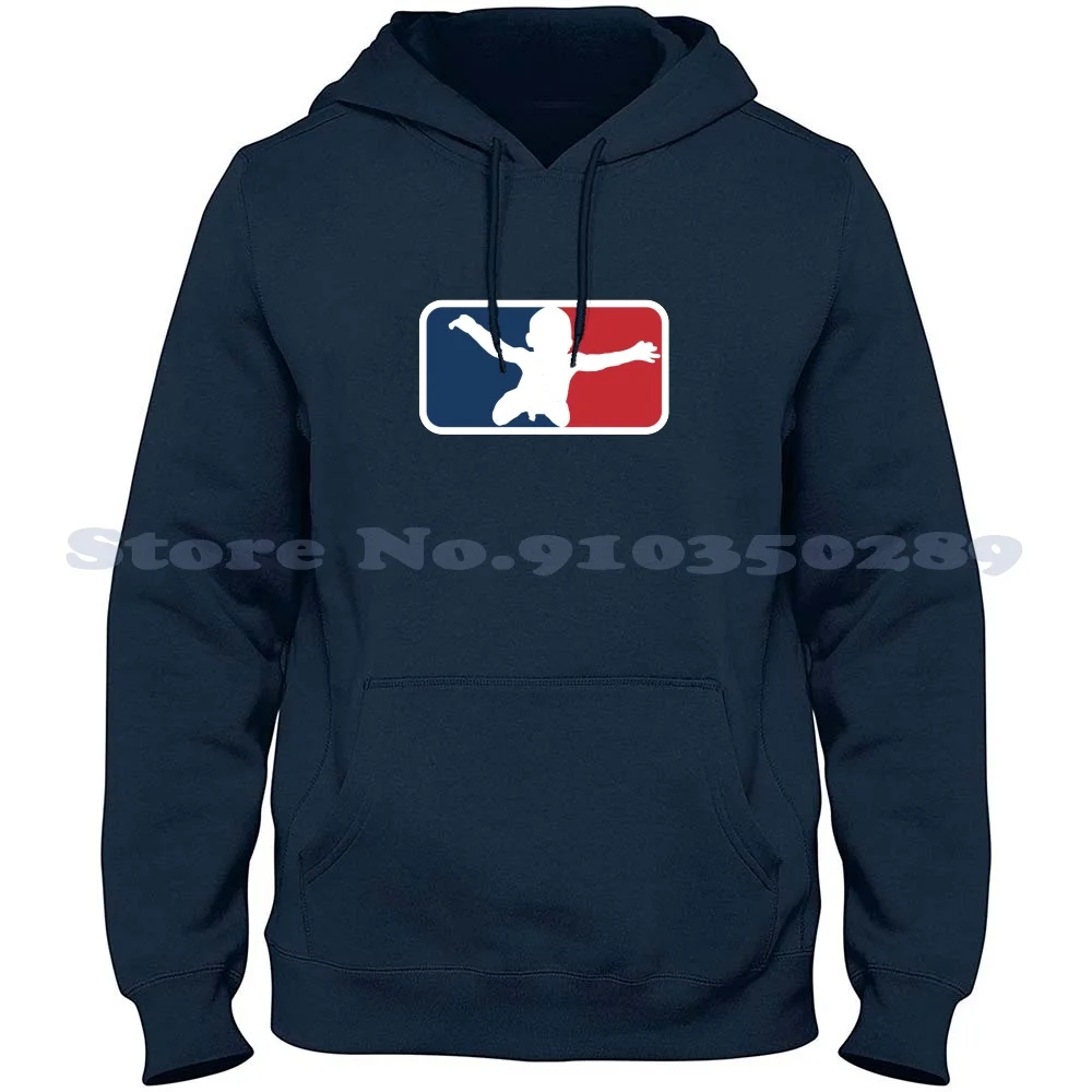 Nevermind Felpa Con Cappuccio A Maniche Lunghe Greenday Unplugted Grunge Seattle Funny Soundgarden Alice In Chains 90S Dave Grohl