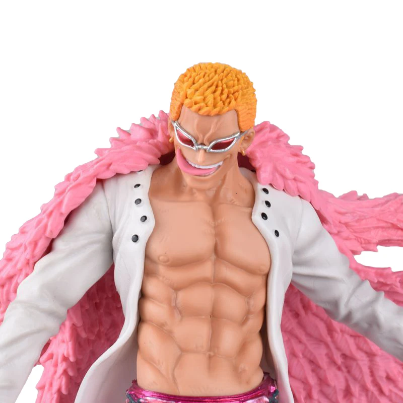 Одна деталь фигурка GK Donquixote Doflamingo ПВХ 37 см кукла модель статуя Коллекция игрушек аниме изысканное качество рабочего стола Figma