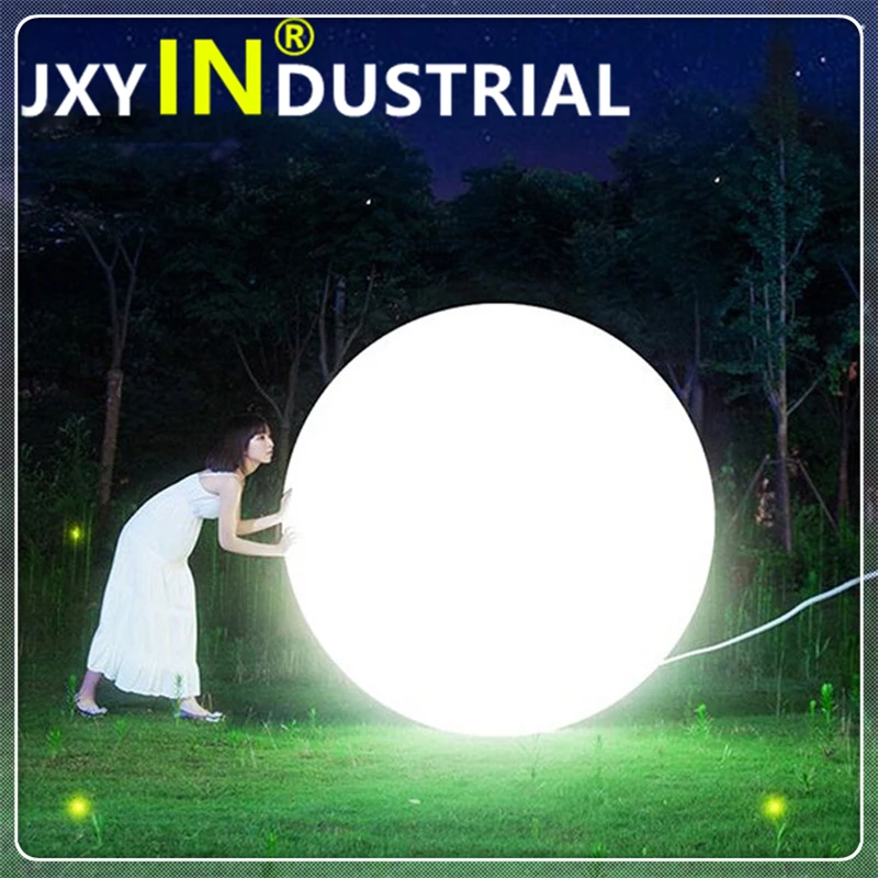 

2pcsX30cm Rechargeable Dc5V IP68 Outdoor Garden Landscape Light Rechargeable Remote Control RGB Colorful LED swimming pool ball