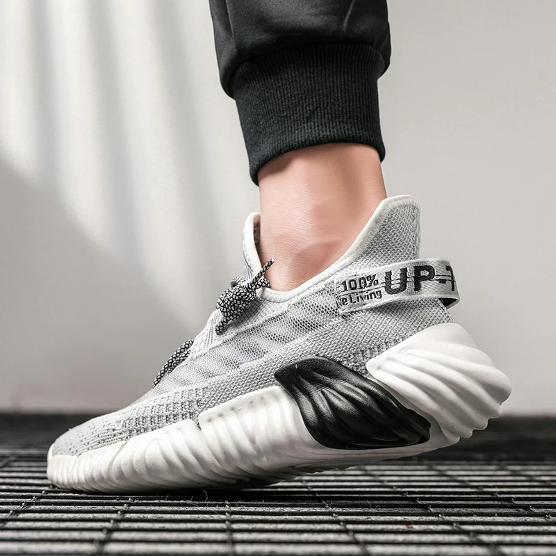 Модные кроссовки оригинальная новая спортивная обувь для мужчин Yeezys air 350 Boost мужские кроссовки для улицы дышащая Спортивная обувь