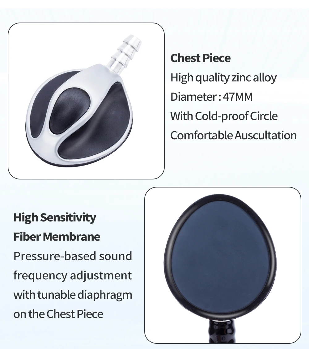Профессиональный стетоскоп для кардиологии легких сердца, медицинский стетоскоп с одной головкой, медицинский стетоскоп, медицинское оборудование