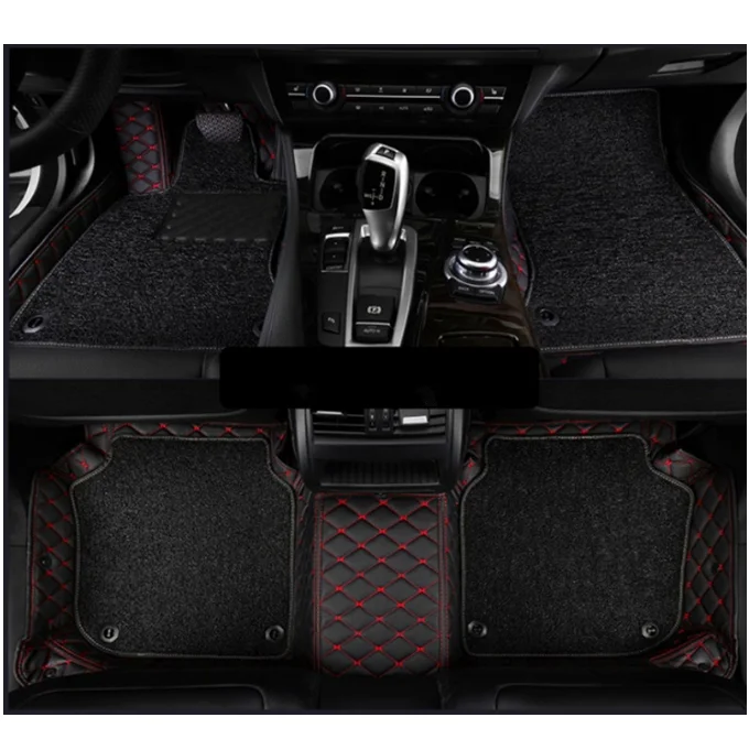 Custom special car floor mats for Nissan Qashqai j11 2020 2015 waterproof durable two layers car
