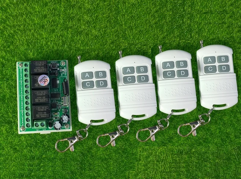 315/433mhz 12 V 4CH RF Wireless переключатель системы дистанционного управления приемник