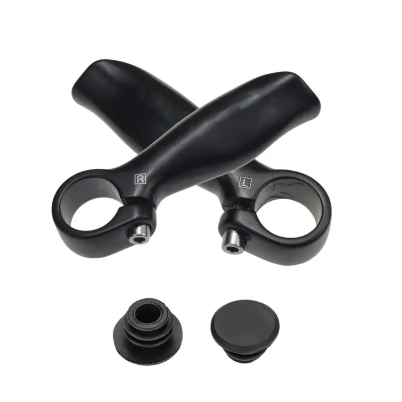 1 pair Mountain Bike Aluminum Handlebar Bicycle MTB Bar End Cycling Accessories