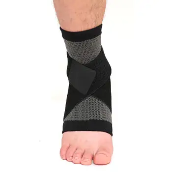 X/M/L 2 Kleuren Aolikes 1 Pcs 3D Sport Ankle Brace Protector Compressie Enkel Ondersteuning Pad Elastische nylon Strap Brace Voor Voetbal