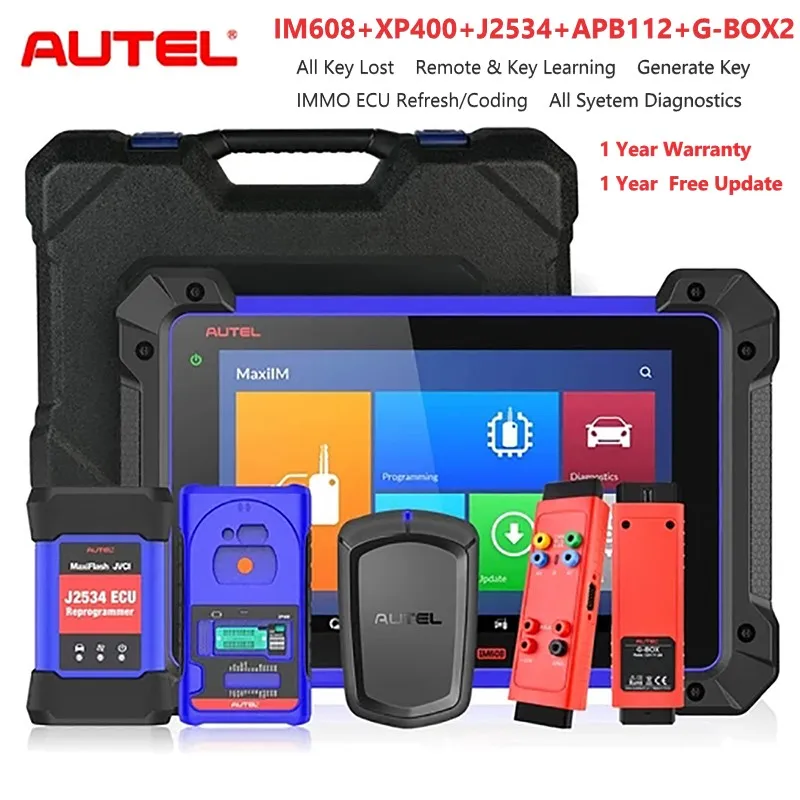 Программатор Autel IM608 ключ иммобилайзер программирование ECU всех систем сканер