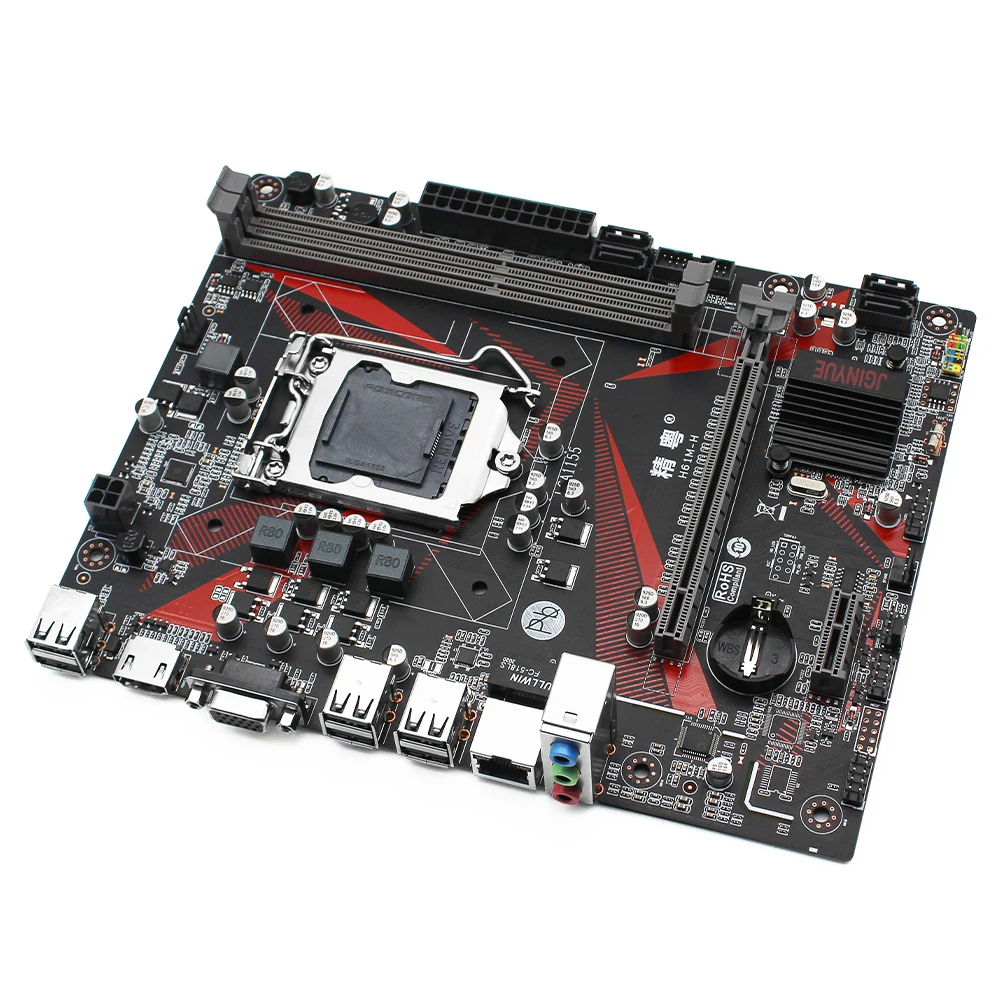 JGINYUE H61 motherboard LGA 1155 For Intel i3 i5