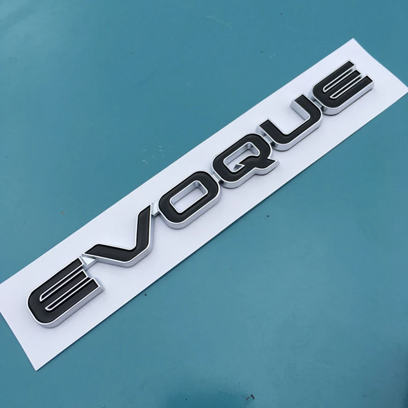 Наклейка на багажник, черные, желтые, красные, белые буквы, эмблема, значок для Land Wind X7, автомобильный Стайлинг, переоборудование для Chery Range Rover EVOQUE