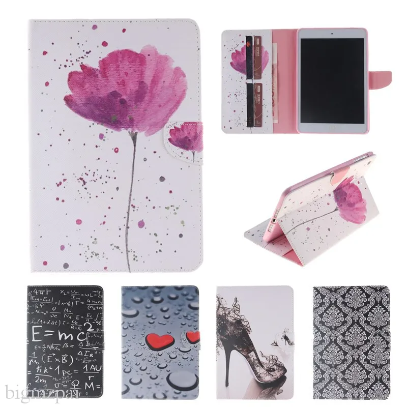 Romantic 3D Printer PU Leather Case for Apple iPad Air Air1 Tablets Magenetic Stand Book Flip Wallet Protective Cover | Компьютеры и