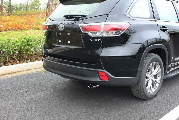 Stainless Rear Exhaust Muffler Tail Pipe End Tip for Toyota Highlander