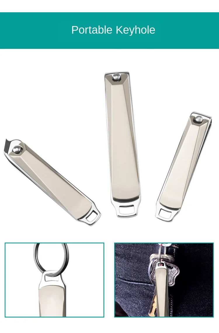 Máquina de Cortar Unhas de Aço Conjunto de Corte de Unhas Aparador de Unhas com Liga de Zinco Inoxidável Real Estilos Profissional Níquel Chapeamento 3 9 unhas profissional aparador de unhas com liga de zinco níquel chapeamento