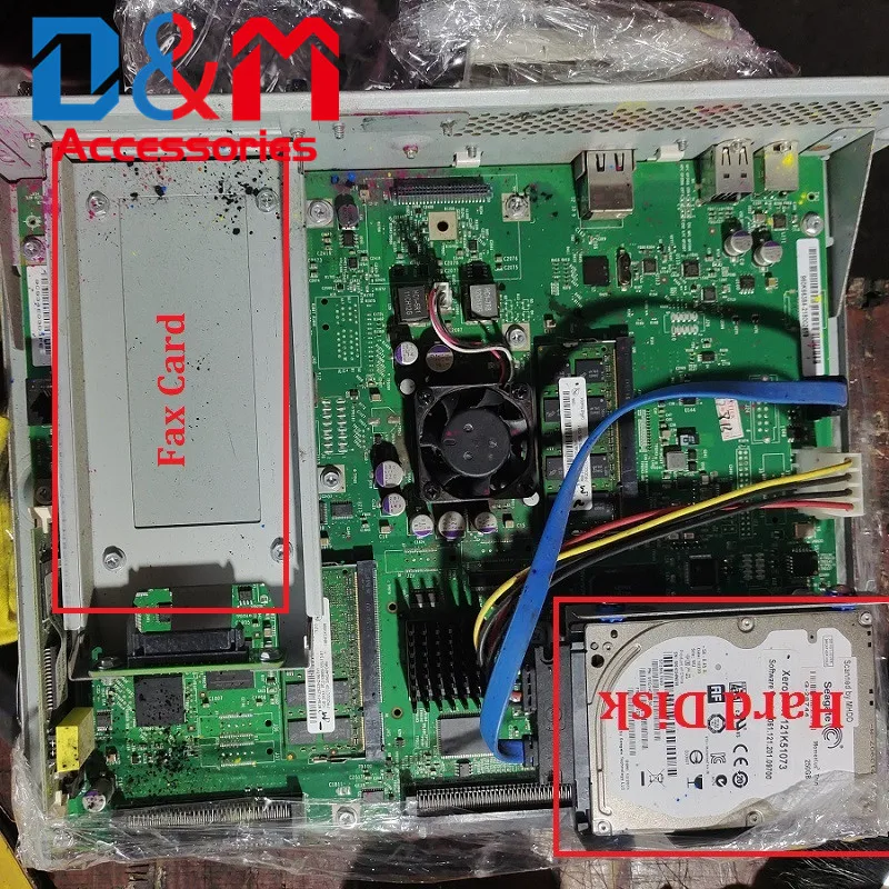 1Pcs Used Formatter Board 960K73376 For Xerox Workcentre 7855 7845 7830 7835 7535 7556 Mainboard Logic Board Harddisk Fax Board (1)