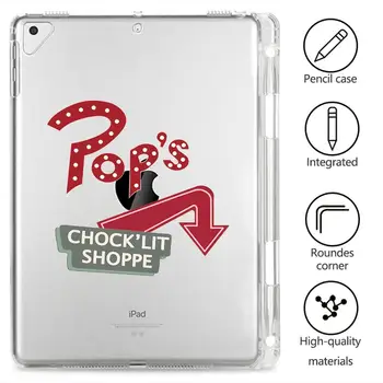 

Clear Soft Cover Eatr Water For iPad Air 1 2 Funda Tablet With Pen Slot Cases iPad 7th Generation Case Pro 12.9 2020 Case Mini 5