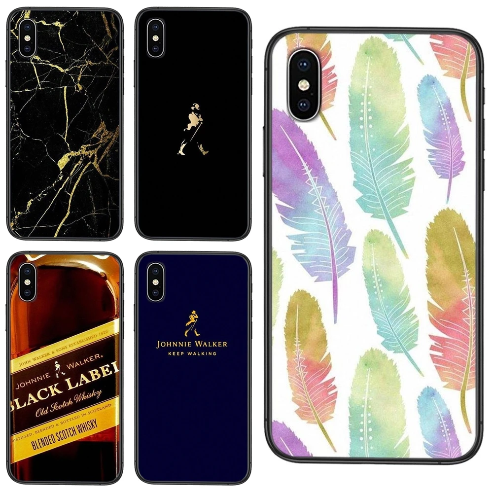 Для Samsung Galaxy A72 A725F A71 A70 4G 5G A50 A40 A30 A20 A10S A02 классический Виски Johnnie Walker Blue Label Design Store |