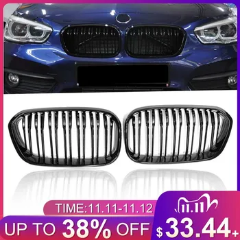 

Car Kidney Grill Grille For BMW F20 F21 120i 118i 118d 116i M135i 1 Series 2015 2016 2017 Front Bumper Styling Gloss Matt Black