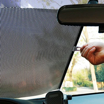 

Car Sunshade Curtain Rear Side Window Front Back Windshield Sun Block Blinks Black Cover Suction Cup Universal Cars Accessories