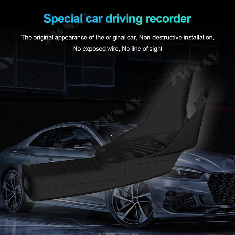 Скрытый HD рекордер для вождения, предназначенный для XC60- DVR Dash cam Автомобильная фронтальная камера WIfi