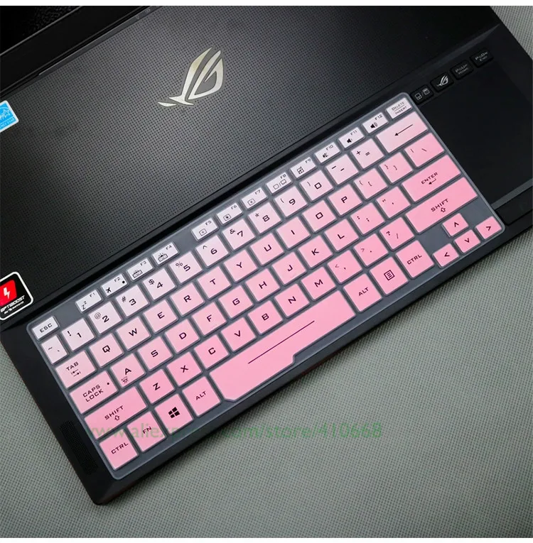 Силиконовый чехол Защита для ноутбука для ухода за кожей кожи ASUS ROG Зефир GX501GI GX501GI GX501 GX531 GX531GS GX531GV GX531GX 15,6"