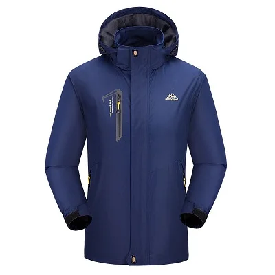 Men Women Spring Softshell Breathable Jacket Lover Outdoor Sport Coat Hiking Climbing Male Female Jackets - Цвет: Men Dark Blue