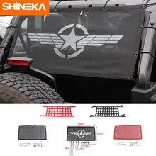 Car Trunk Car Top Sunshade Cover For Jeep Wrangler 1997 2020 Roof Anti UV Sun Protect Insulation Net for Jeep tj  jk  JL