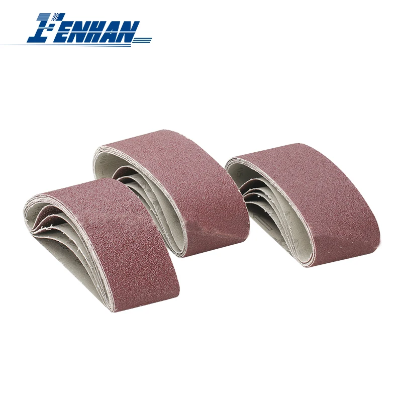 5pcs Abrasive Sanding Belts 65x410mm 406080120 Grit Aluminium Oxide Sander For Sander