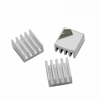 

30pcs 8.8x8.8x5mm Aluminum Heatsink Radiator Cooling Cooler heat sink For Electronic Chip IC With Thermal Conductive Tape