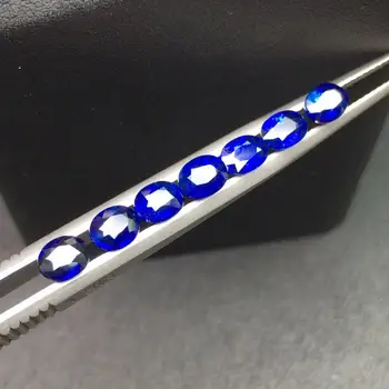 

L221 Heat 3.73ct Blue Sapphire Loose Beads Loose Gemstones for Jewelry Making