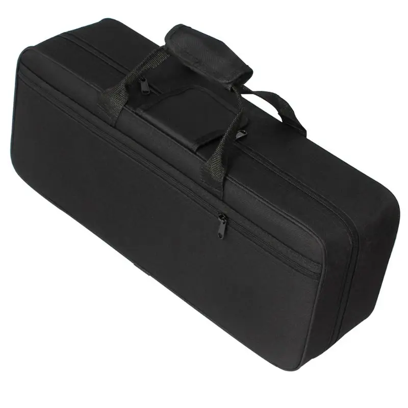 600D водонепроницаемый Gig Bag Box рюкзак ткань Оксфорд для трубы с регулируемым двойным плечевым ремнем карман из пенопласта с хлопковой подкладкой