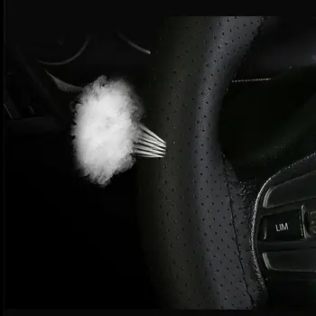 

Soft Steering wheel cover Comfortable Accessories Truck Interior Leather