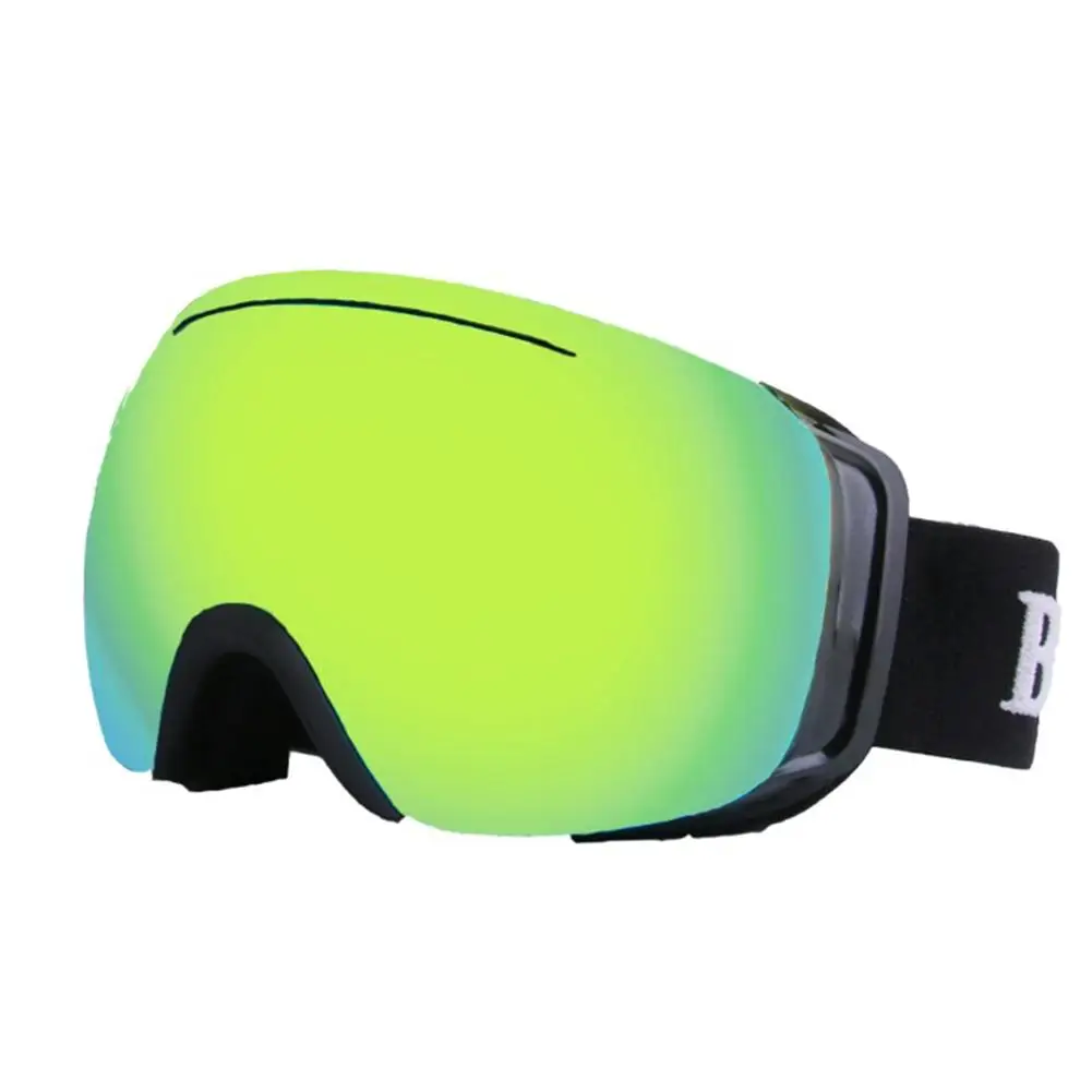 COPOZZ, брендовые лыжные очки, двухслойные, UV400, анти-туман, большая Лыжная маска, очки для катания на лыжах, для мужчин и женщин, очки для сноуборда, GOG-201 Pro - Цвет: H