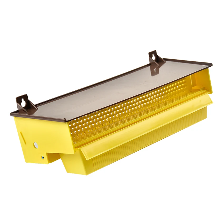 Съемный вентилируемый лоток для пыльцы для пчеловодства с двойным использованием, вспомогательные инструменты для пчеловодства, 5 рядов, пыльца, ящик для удаления улей, пластиковая ловушка