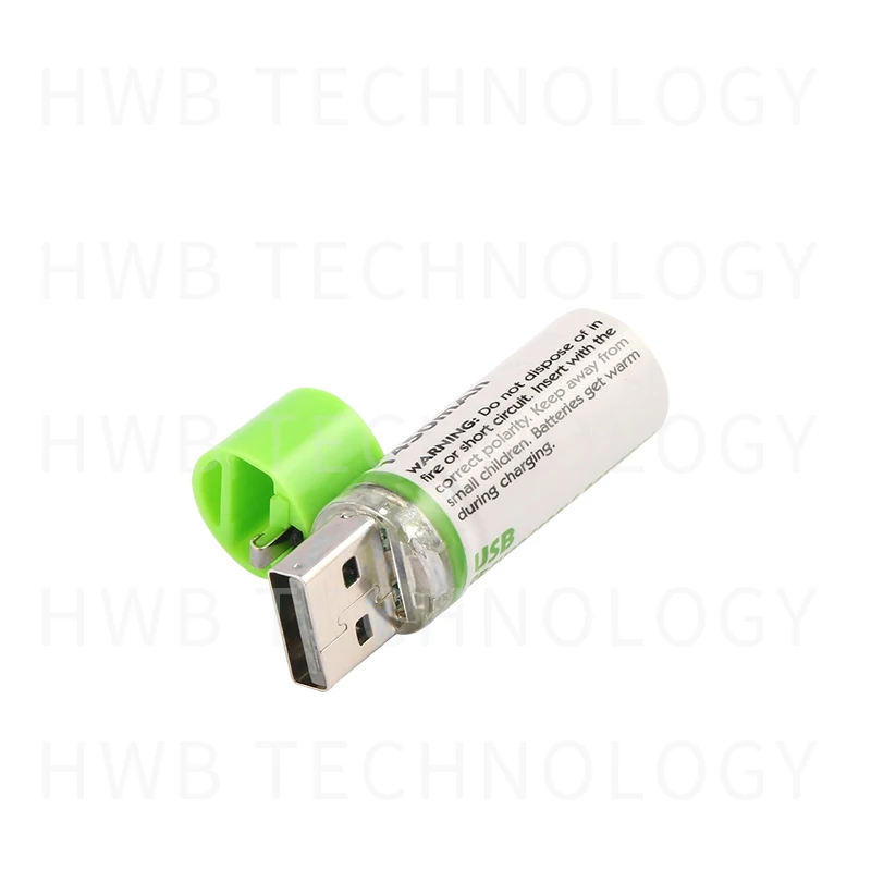4 шт портативный аккумулятор АА 1450mAh 1,2 v USB перезаряжаемые батареи USB ячейка AA перезаряжаемый аккумулятор светодиодный индикатор w Розничная коробка