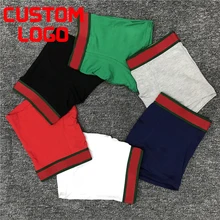 Customize Your Logo Pantalones Cortos Hombres Ropa Interior Transpirable Men Underwear De Los Hombres De Boxer Shorts