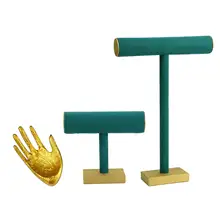 

Multifunctional Bracelet Earring Necklace T-bar Jewelry Stand Displaying Storage Rack Holder