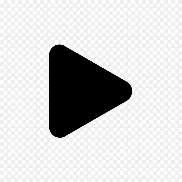 电脑图标箭头三角形播放图标