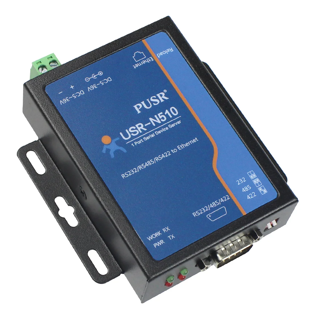 Dispositivo Ethernet de Porta Conversor Industrial de Porta Servidor Rs232 Rs485 Rs422 Suporte Verdog Modbus Rtu para Modbus - Imagem 6