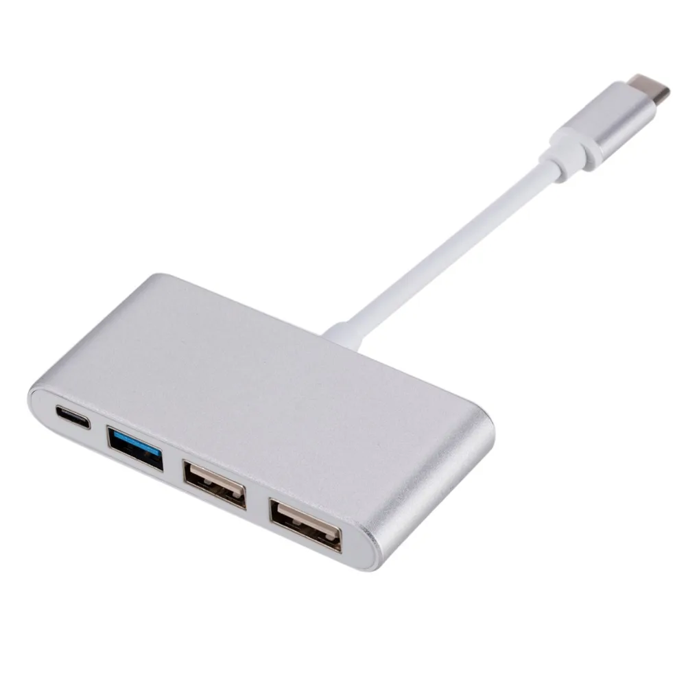 Asunflower USB C type C концентратор USB 2,0 3,0 PD Зарядка для MacBook Pro 4 порта Высокоскоростной USB C концентратор адаптер для MacBook Air 13 дюймов