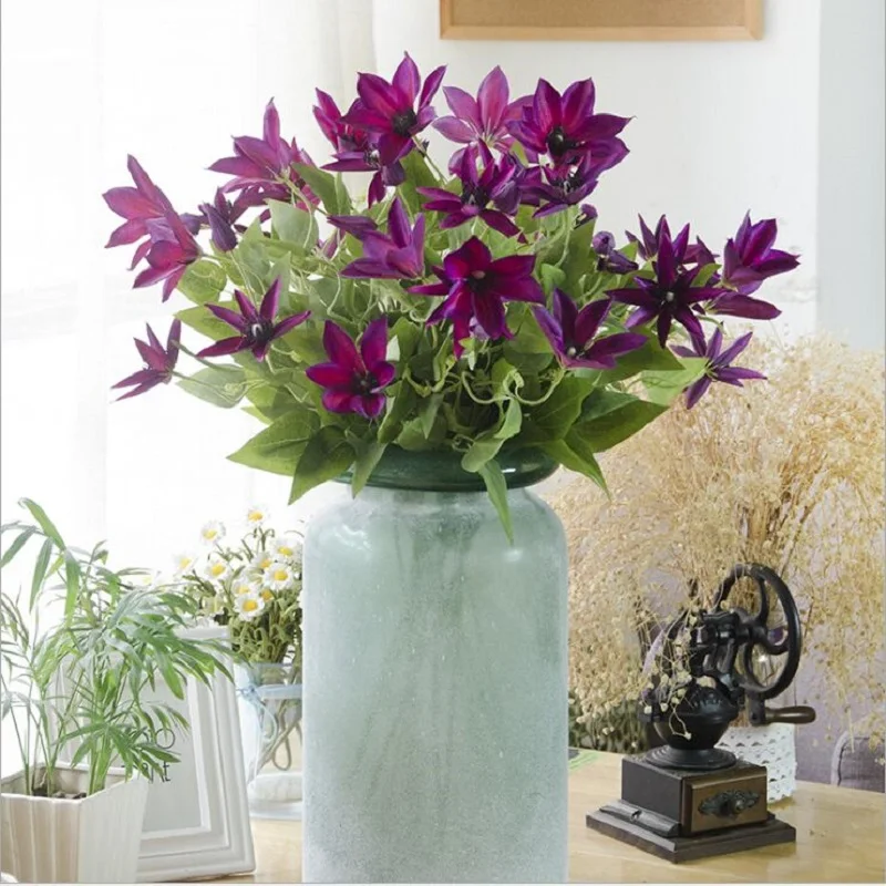 Искусственный цветок, лотос поддельные для домашнего свадебного украшения цветы Европейский искусственный букет