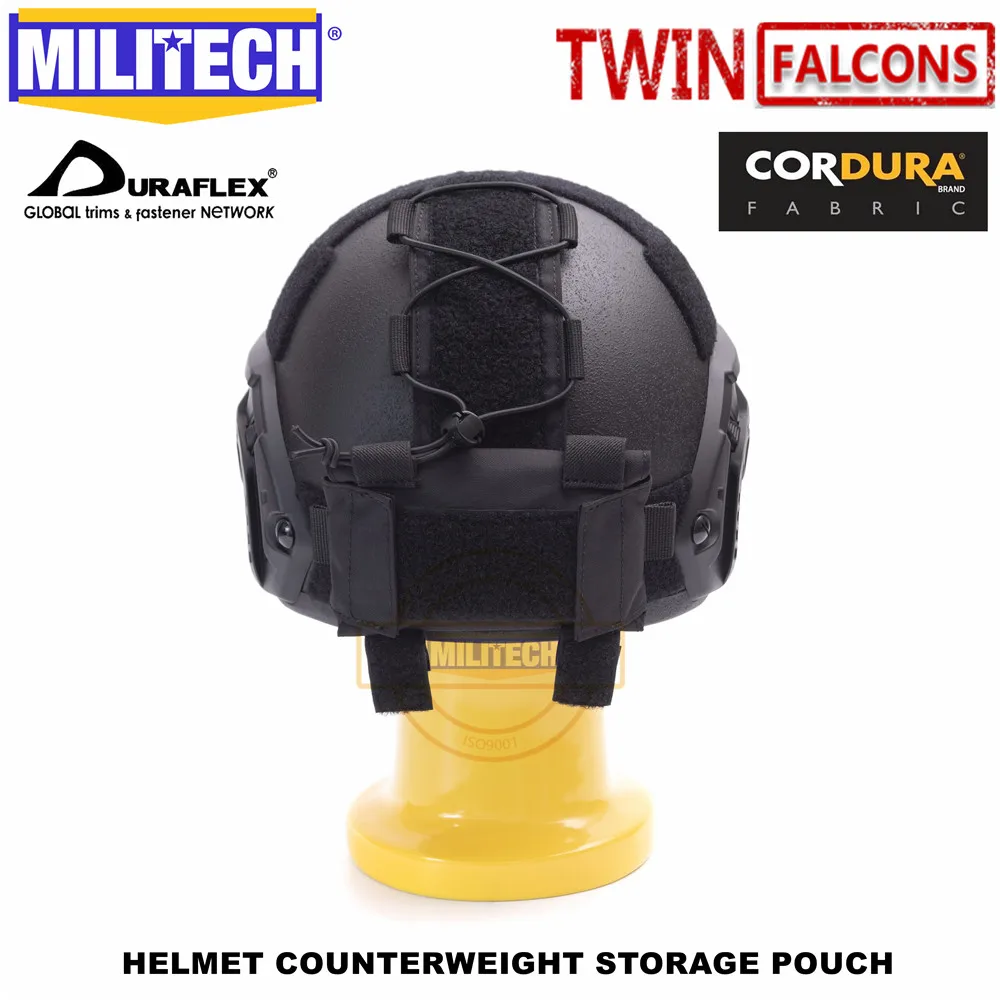 MILITECH TWINFALCONS TW Шлем Счетчик веса сумка для хранения TN VC сумка для хранения Тактическая Военная NVG счетчик веса сумка