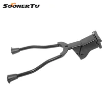 Двойной-Поддержка горный велосипед kickstand велосипед в велосипеде остается парковка стержень треугольной после поддержки