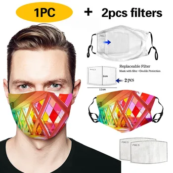 

skin care mask for face Fashion Cotton Face Mask Pm2.5 Activated Carbon Mask Washable And Reusable Lot mascarilla masque facial