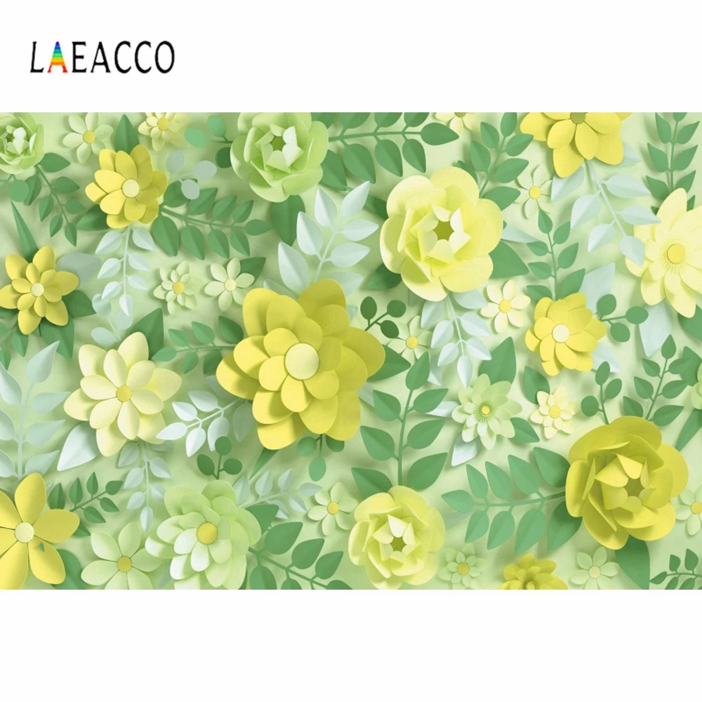 Laeacco Papercut Flowers Pattern Wall Photography Backdrop Decor Vinyl Model Child Portrait Seamless Photo Studio Background | Электроника