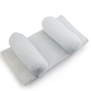 

Neck Support Head Shaping Striped Safe Protection Anti Roll Infant Adjustable Soft Positioning Baby Pillow Multifunctional