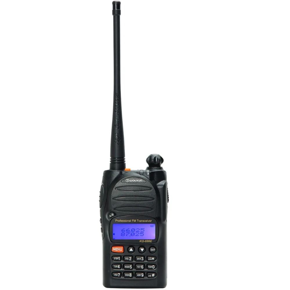 Wouxun KG-699E 66-88 МГц DTMF 1750 Гц CTCSS/DCS VOX SOS IP55 Водонепроницаемый любительский радиопередатчик