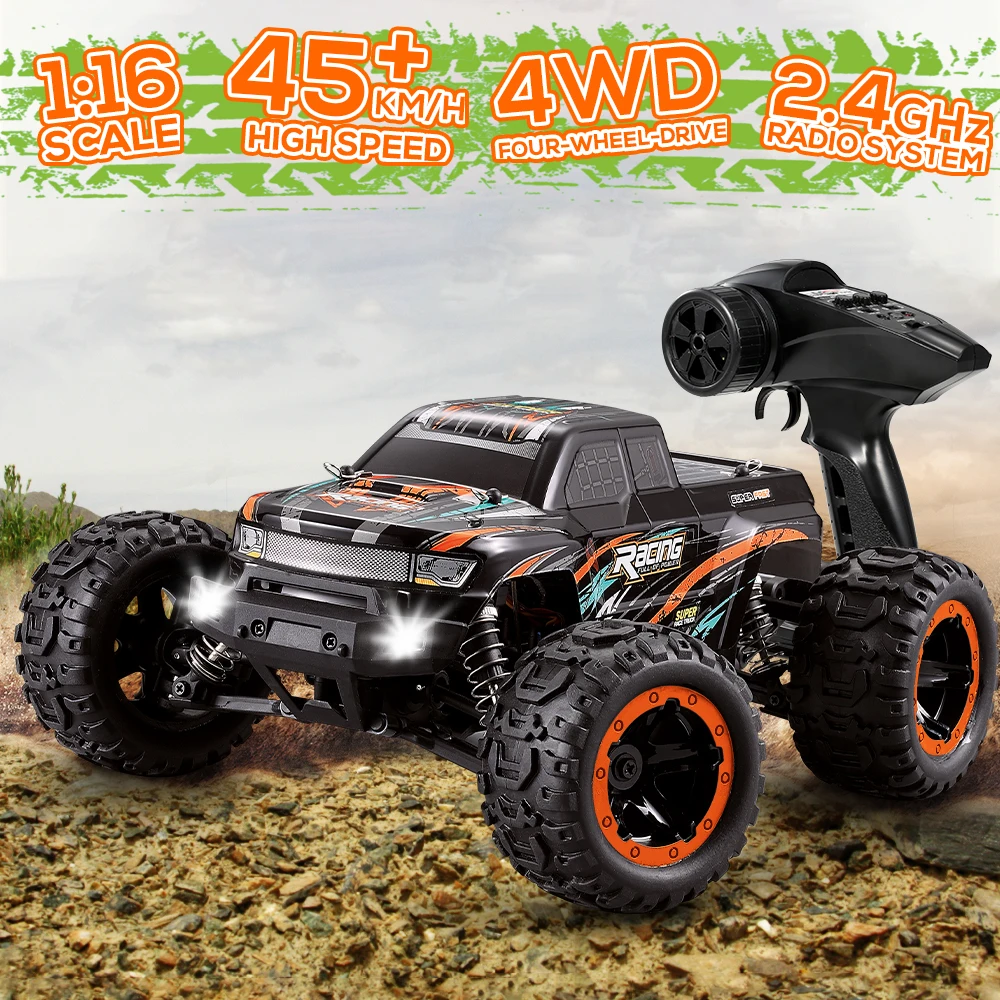 Linxtech 16889A 1/16 Радиоуправляемая машина 45 км/ч высокоскоростной бесщеточный мотор 4WD