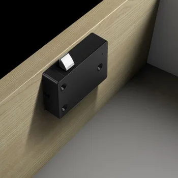 

Smart Security Intelligent Keyless Home Anti Theft Easy Install Mini Office ABS Electronic Drawer Cabinet Fingerprint Lock