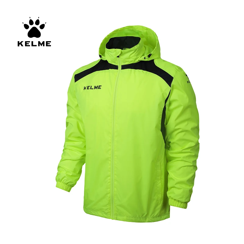 Зимняя ветрозащитная спортивная куртка KELME для занятий спортом на открытом