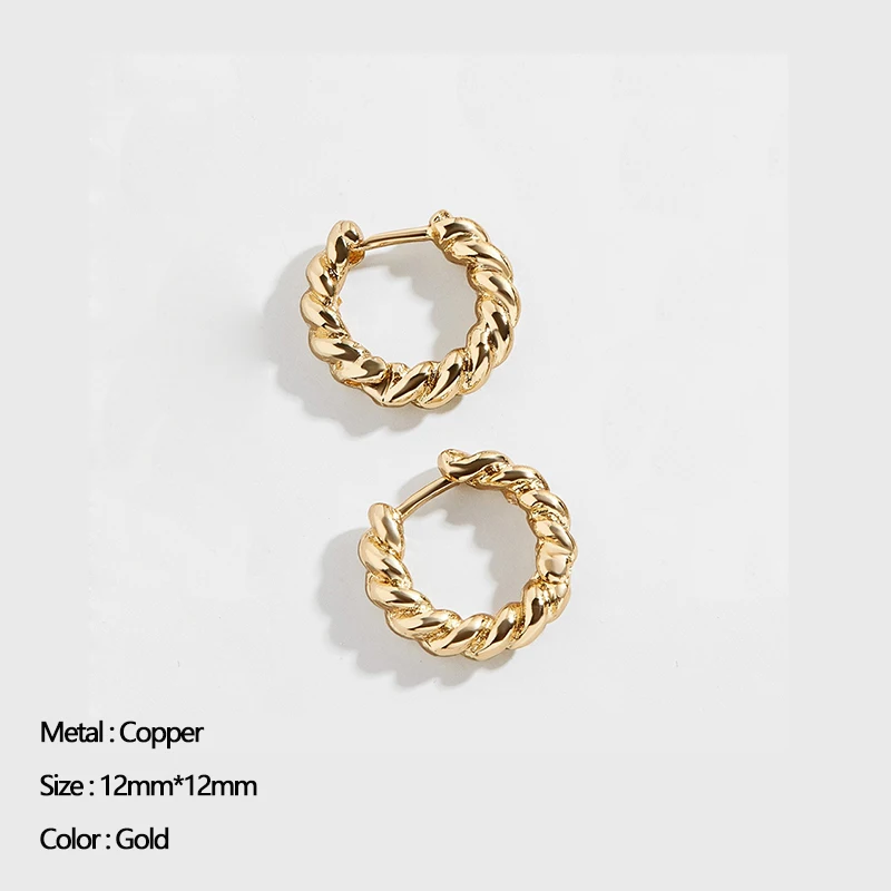 Earrings Classic Stainless Steel for Women Trendy Gold Small Large Circle Punk Jewelry 31 H3f909f6eade7431fb41b7855c5083ac1k
